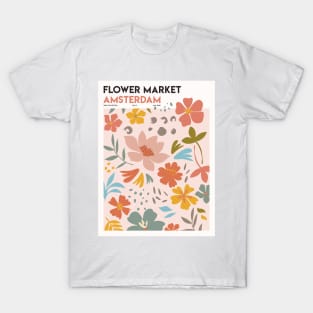 Flower Market Amsterdam Print Collection T-Shirt